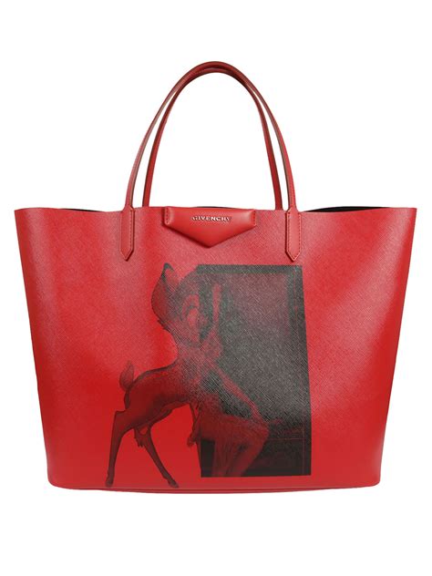 givenchy bambi tote red|Givenchy.